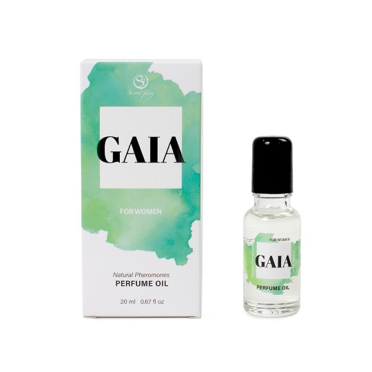 PERFUME EM ÓLEO COM FEROMONAS PARA ELA GAIA 20ML SECRET PLAY