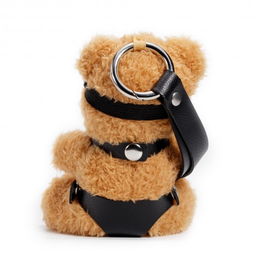 ANNEAU PORTE-CLEFS EN FORME D&#039;OURS CRUSHITO AVEC CLOCHE CRUSHIOUS