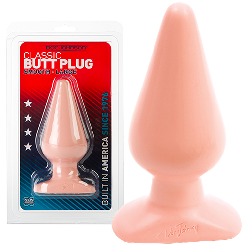 DOC JOHNSON CLASSIC BUTT PLUG FLESH LARGE