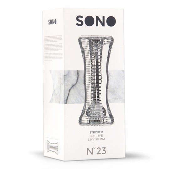 SONO Nº23 REUSABLE STROKER TRANSPARENT