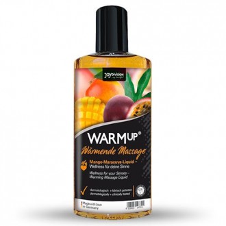 ACEITE DE MASAJE COMESTIBLE WARMUP MANGO MARACUYA 150ML