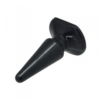 PLUG ANALE SENZA TEMPO JELLY PLUG NERO