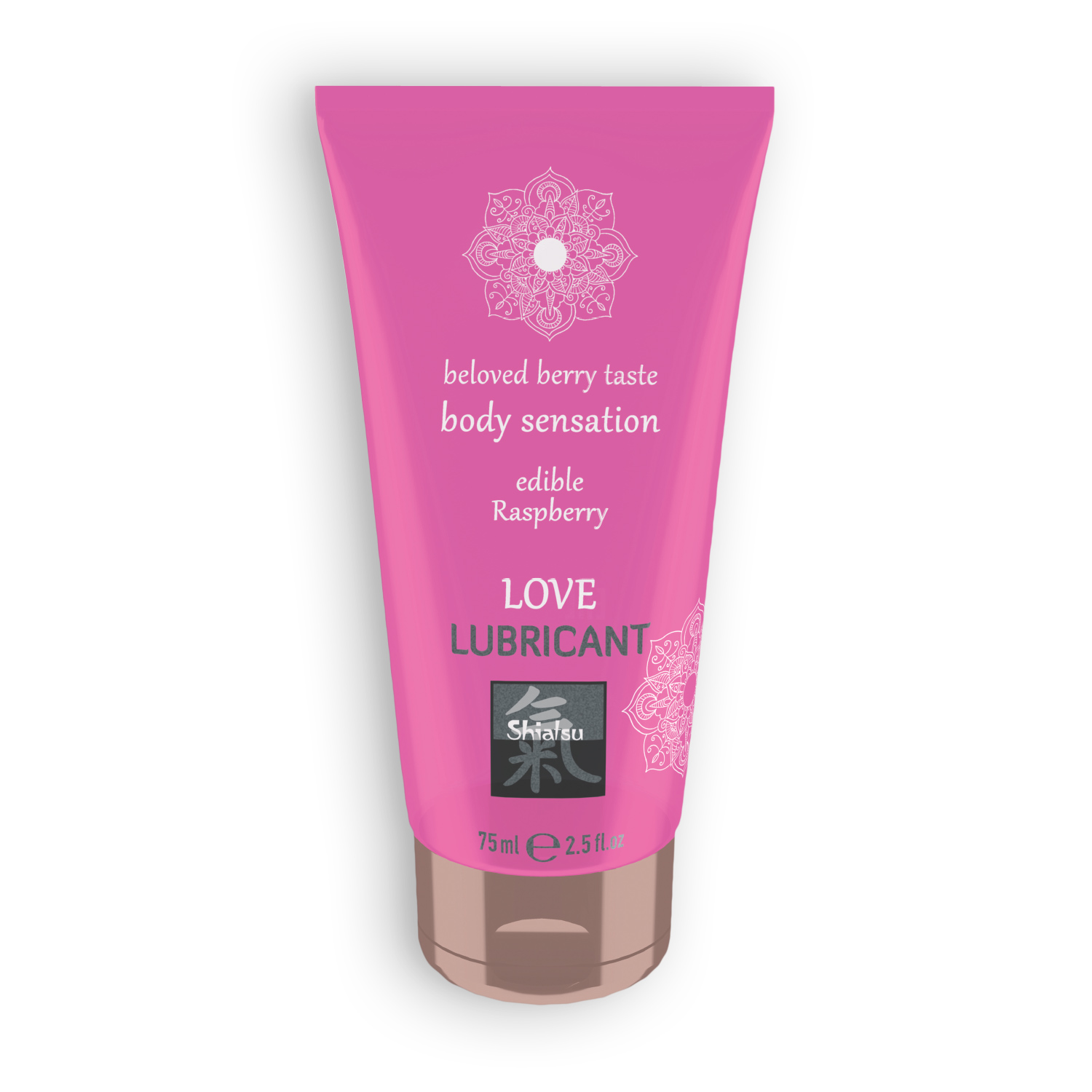 SHIATSU EDIBLE LOVE BERRY TASTE LUBRICANT WITH RASPBERRY FLAVOUR 75ML