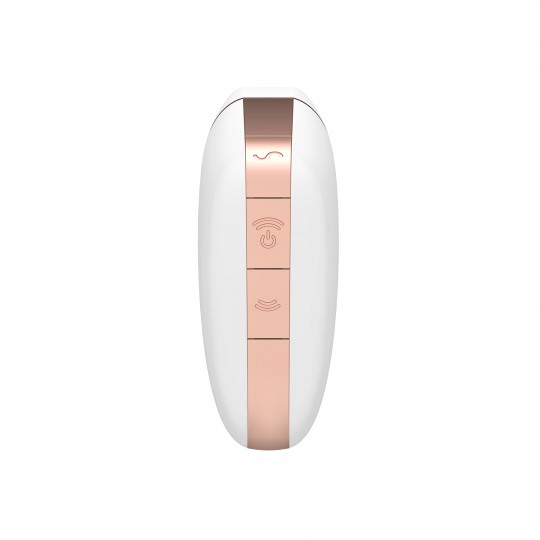 ESTIMULADOR LOVE TRIANGLE COM APP SATISFYER BRANCO