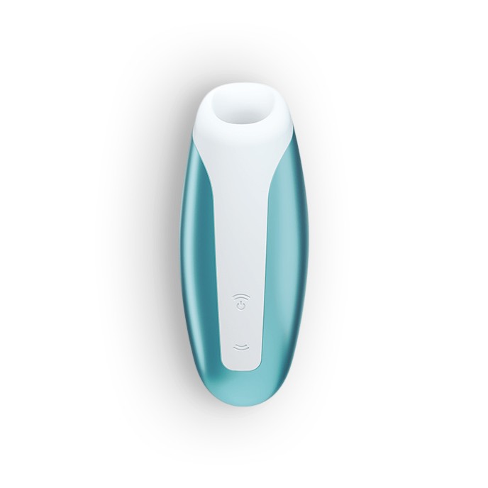 ESTIMULADOR LOVE BREEZE COM APP SATISFYER AZUL