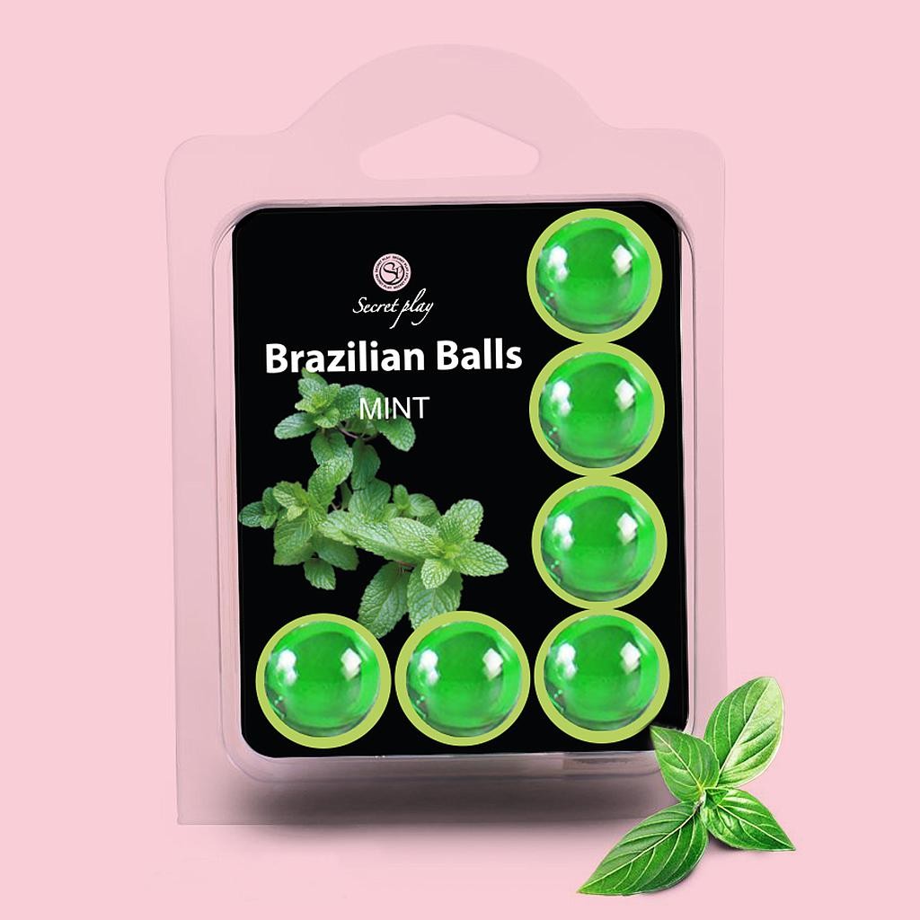 KISSABLE LUBRICANT BALLS MINT FLAVOUR 6 x 4GR