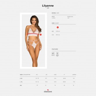 SET LILYANNE OBSESSIVE BIANCO