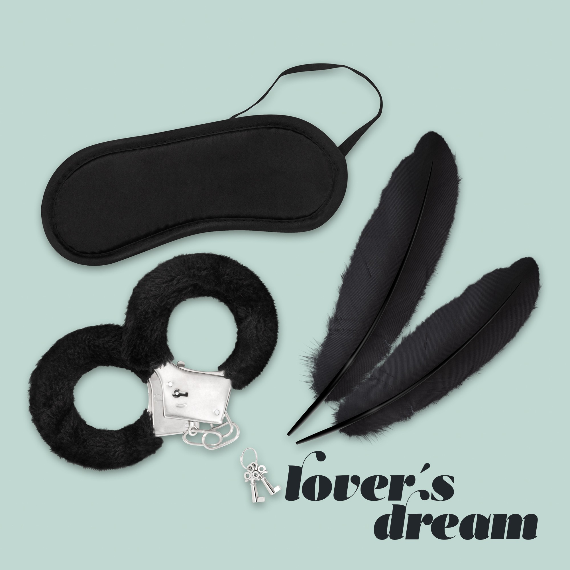 KIT BONDAGE LOVER&#039;S DREAM CRUSHIOUS PRETO