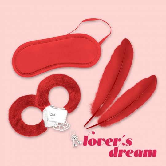 KIT BONDAGE LOVER&#039;S DREAM CRUSHIOUS ROSSO