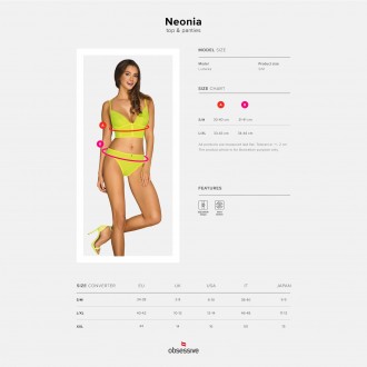 OBSESSIVE NEONIA SET YELLOW