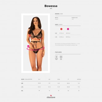 OBSESSIVE BOWESSA SET BLACK