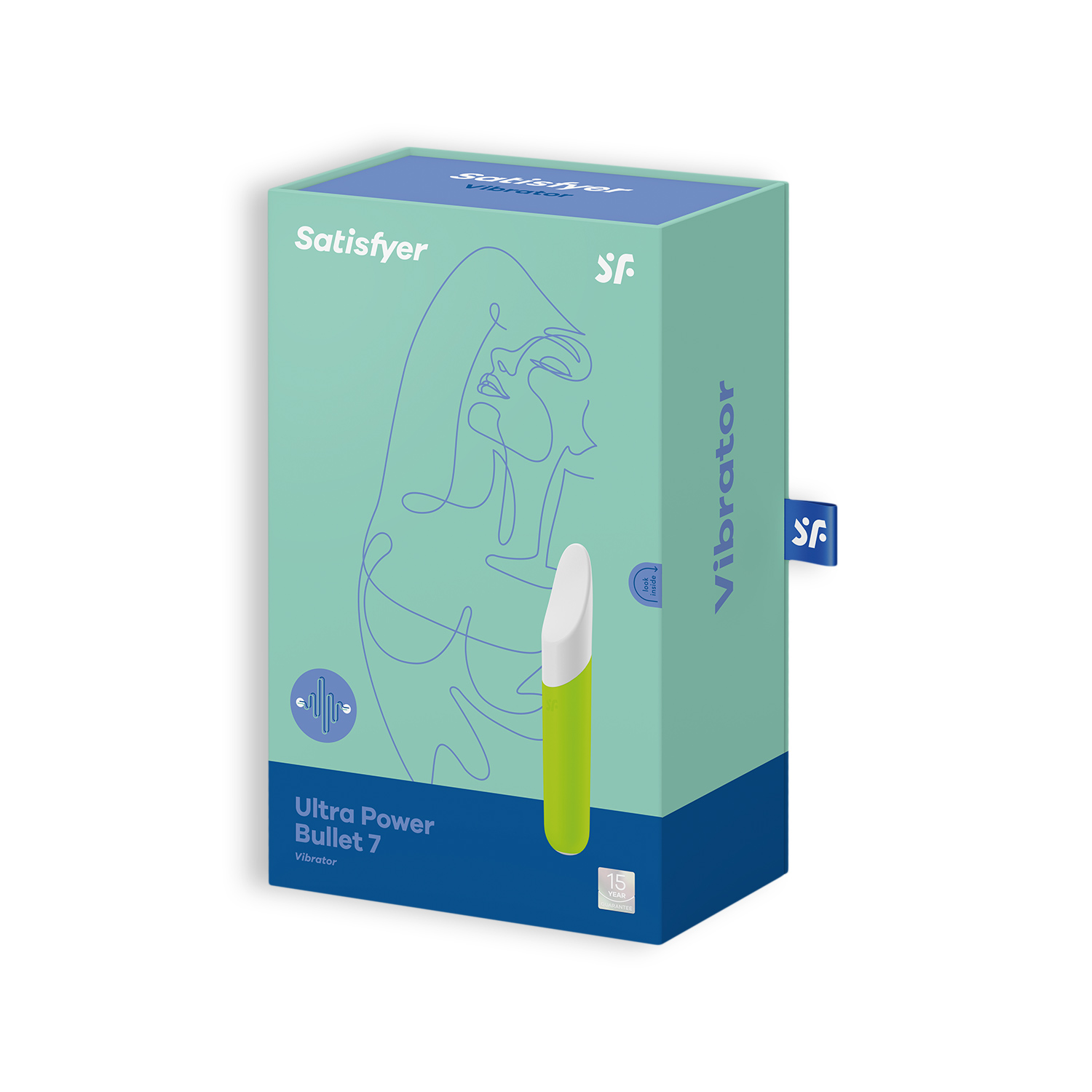 BALA VIBRATÓRIA ULTRA POWER BULLET 7 SATISFYER VERDE