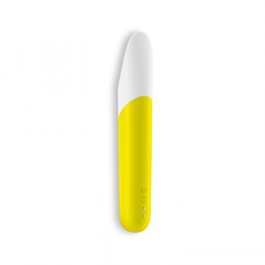 BALA VIBRADORA ULTRA POWER BULLET 7 SATISFYER AMARILLO