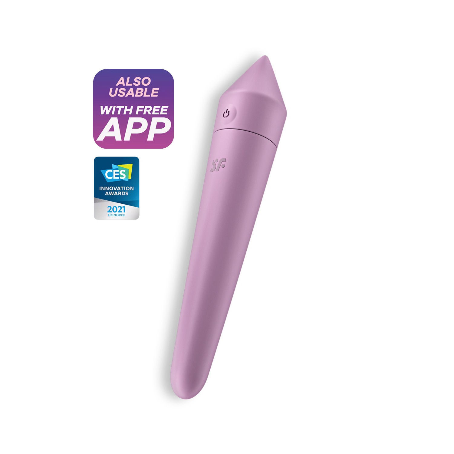 BALA VIBRATÓRIA ULTRA POWER BULLET 8 SATISFYER LILÁS