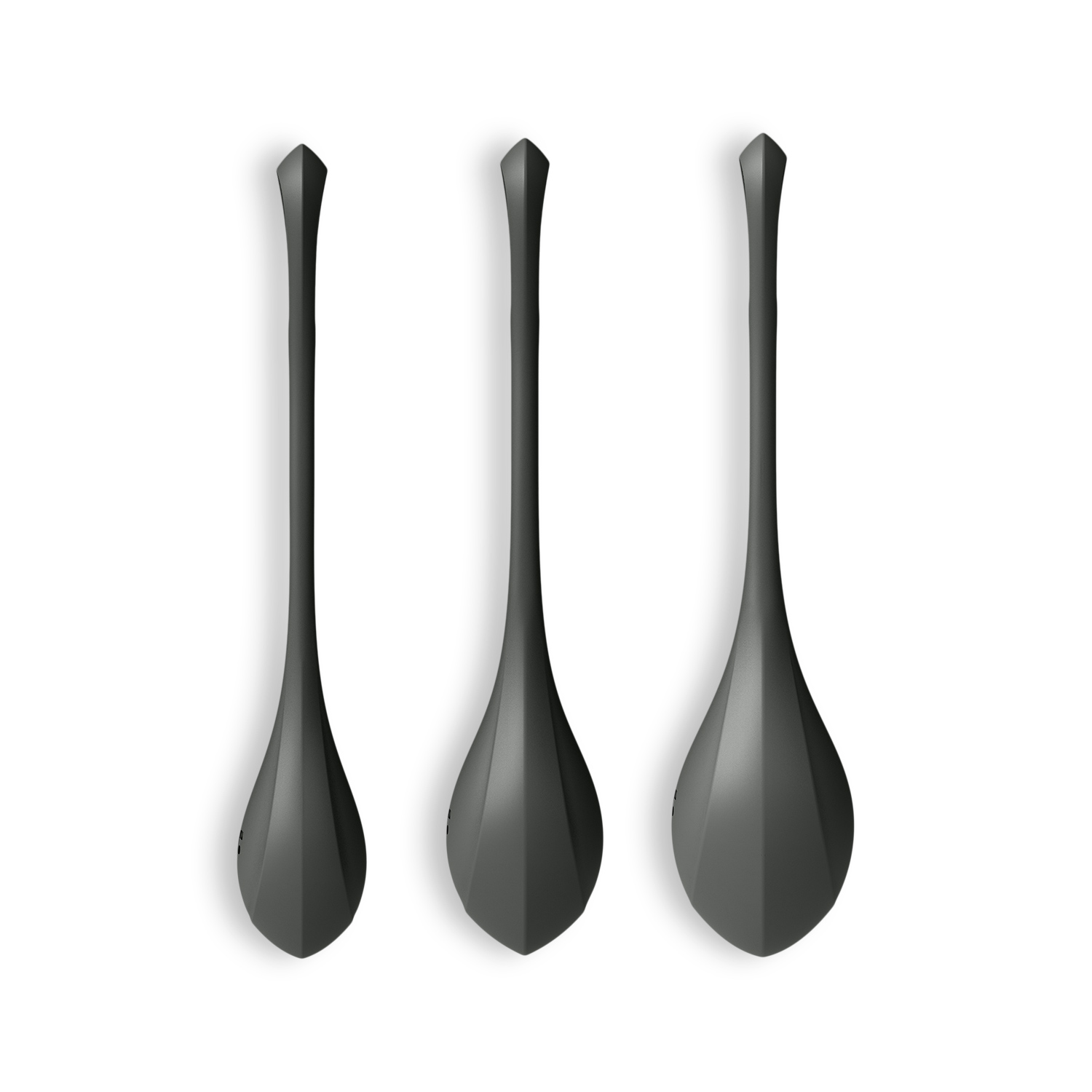 SET DI 3 PALLE DI KEGEL YONI POTENZA 2 NERO SATISFYER