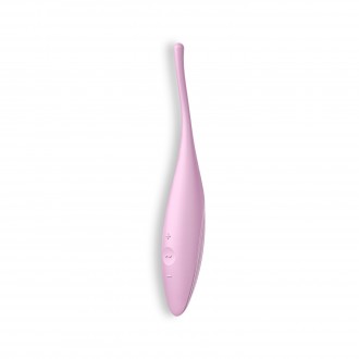 VIBRADOR TWIRLING JOY CON APP SATISFYER ROSA