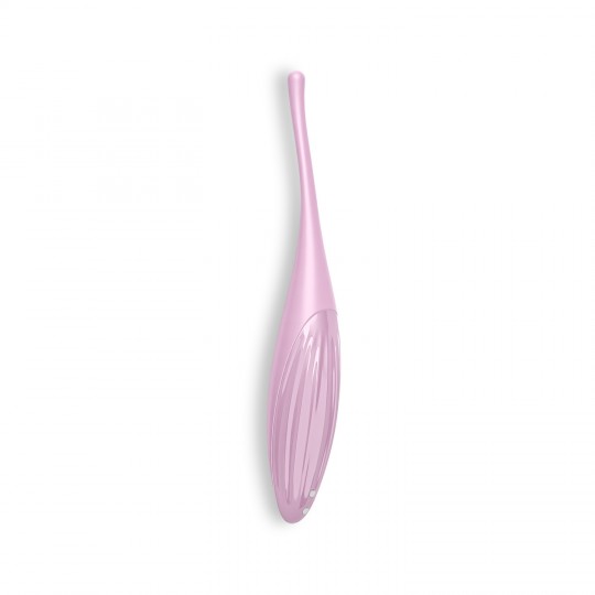 VIBRATORE TWIRLING GIOIA CON APP SATISFYER ROSA