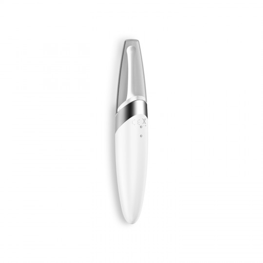 VIBRATORE TWIRLING DELIZIA SATISFYER BIANCO