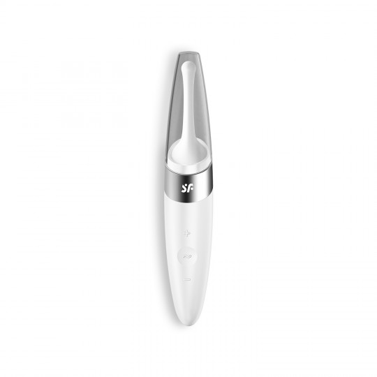 VIBRATORE TWIRLING DELIZIA SATISFYER BIANCO