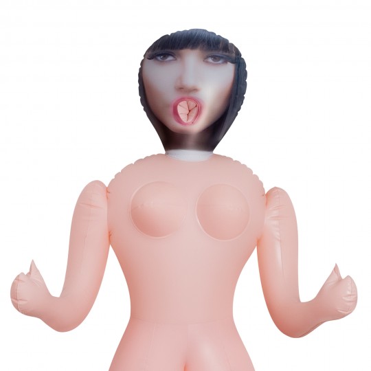 CRUSHIOUS NICOLE LA ENFERMERA INFLATABLE DOLL WITH STROKER