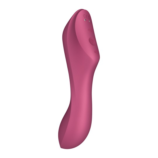 VIBRADOR CURVY TRINITY 3 SATISFYER VERMELHO