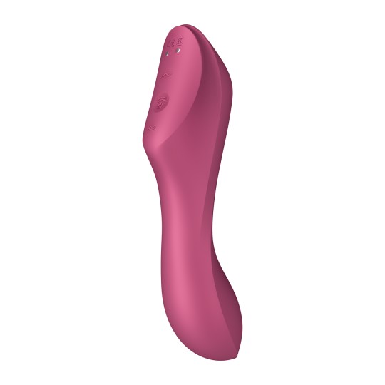 DILDO CURVY TRINITÀ 3 SATISFYER ROSSO