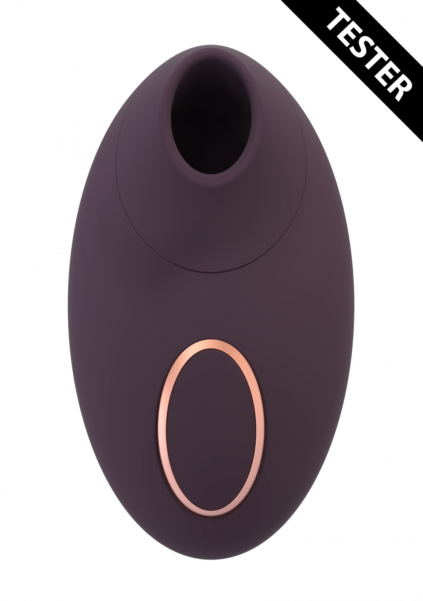 TESTER IRRESISTIBLE SEDUCTIVE RECHARGEABLE CLITORAL STIMULATOR PURPLE