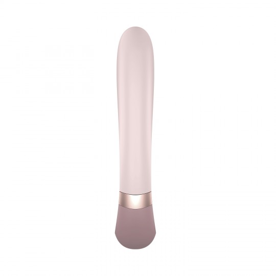 SATISFYER HEAT WAVE VIBRATOR WITH APP PINK