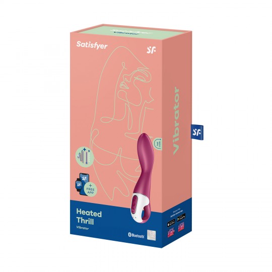 SATISFYER HEATED THRILL VIBRATOR WITH APP