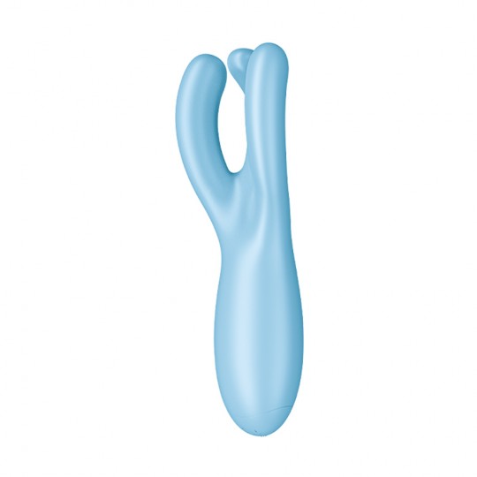 SATISFYER THREESOME 4 VIBRATOR BLUE