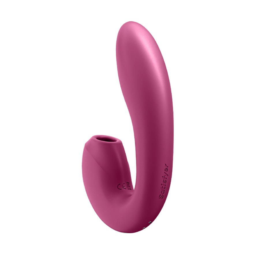 SATISFYER SUNRAY VIBRATOR WITH APP RED