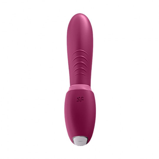 VIBRADOR SUNRAY COM APP SATISFYER VERMELHO