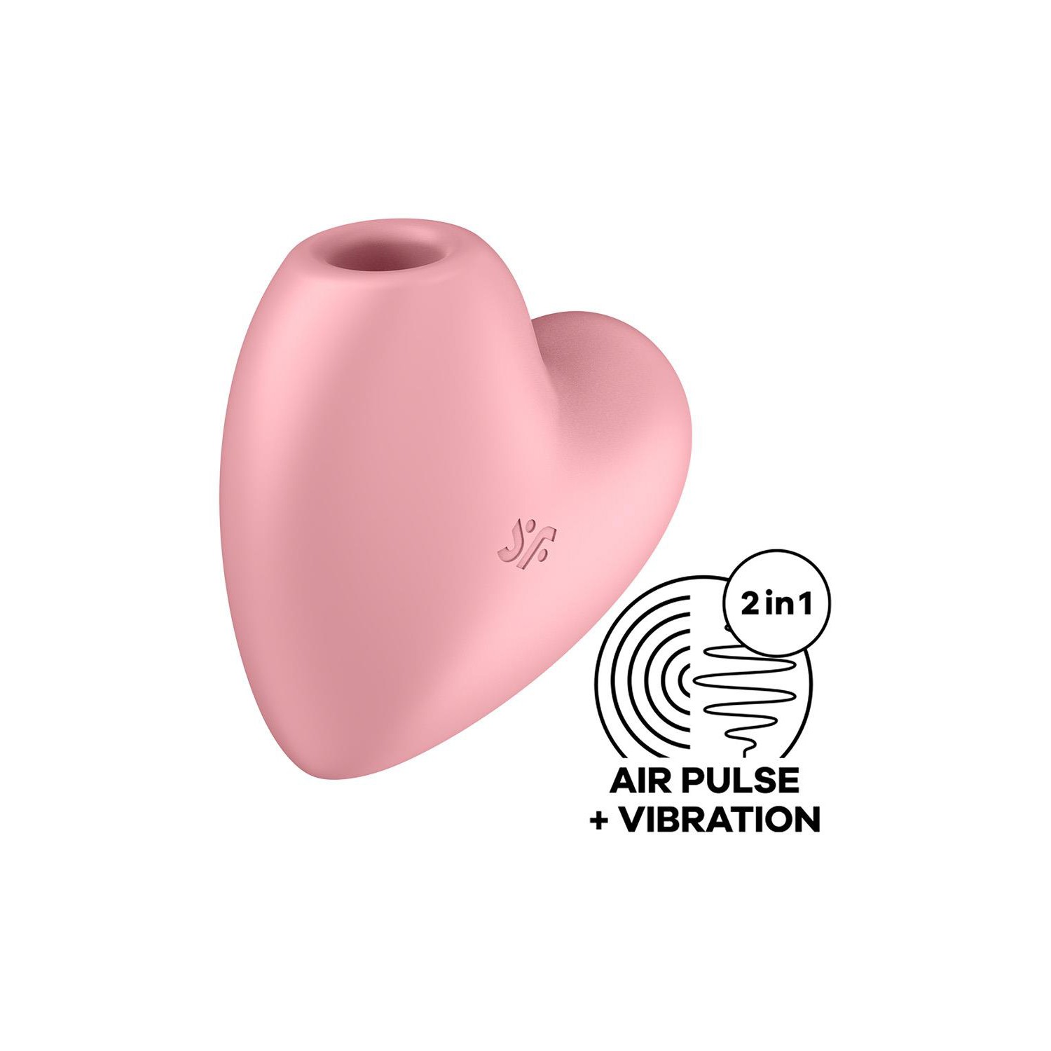 VIBRATORE CUTIE HEART SATISFYER ROSA