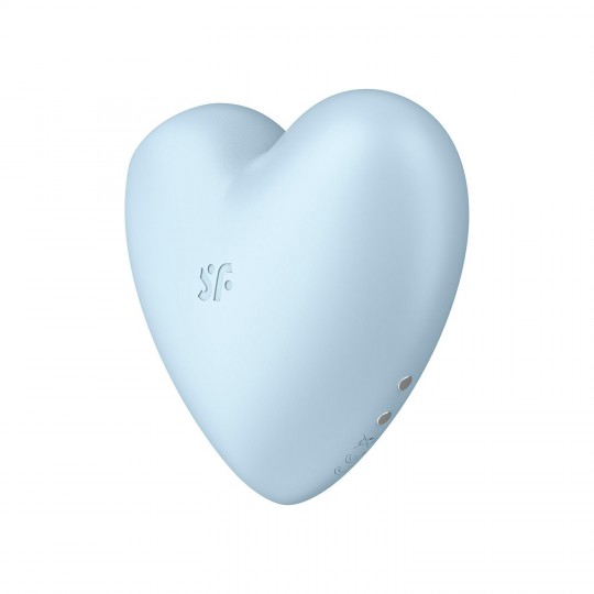 VIBRATORE CUTIE HEART SATISFYER BLU