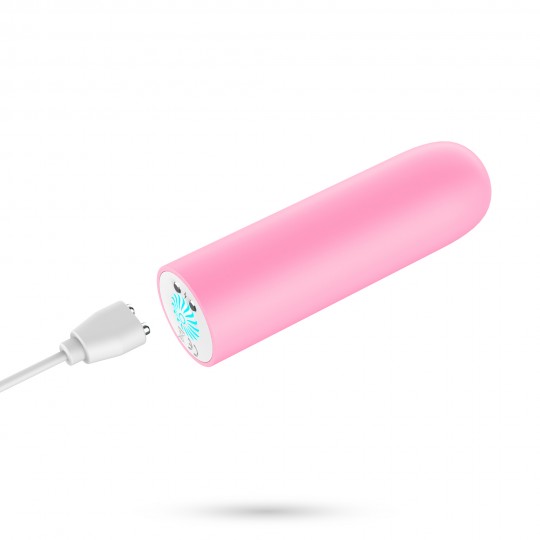 QUACKERS PROIETTILE VIBRANTE ROSA USB RICARICABILE CRUSHIOUS