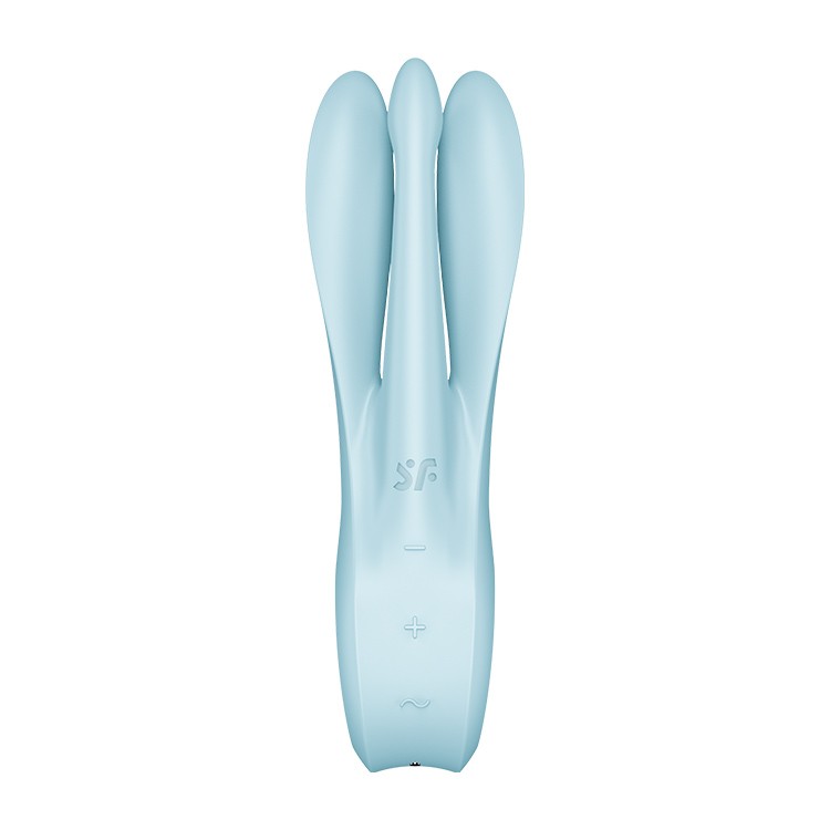 VIBRADOR THREESOME 1 AZUL SATISFYER