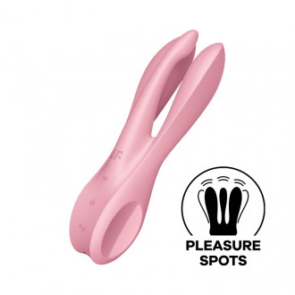 VIBRATORE THREESOME 1 ROSA SATISFYER