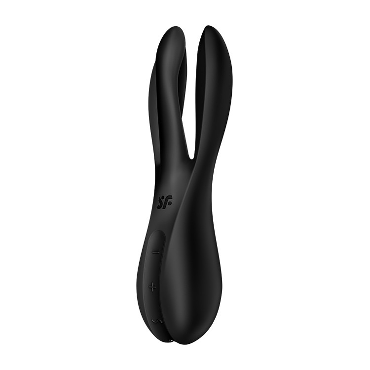 VIBRADOR THREESOME 2 PRETO SATISFYER