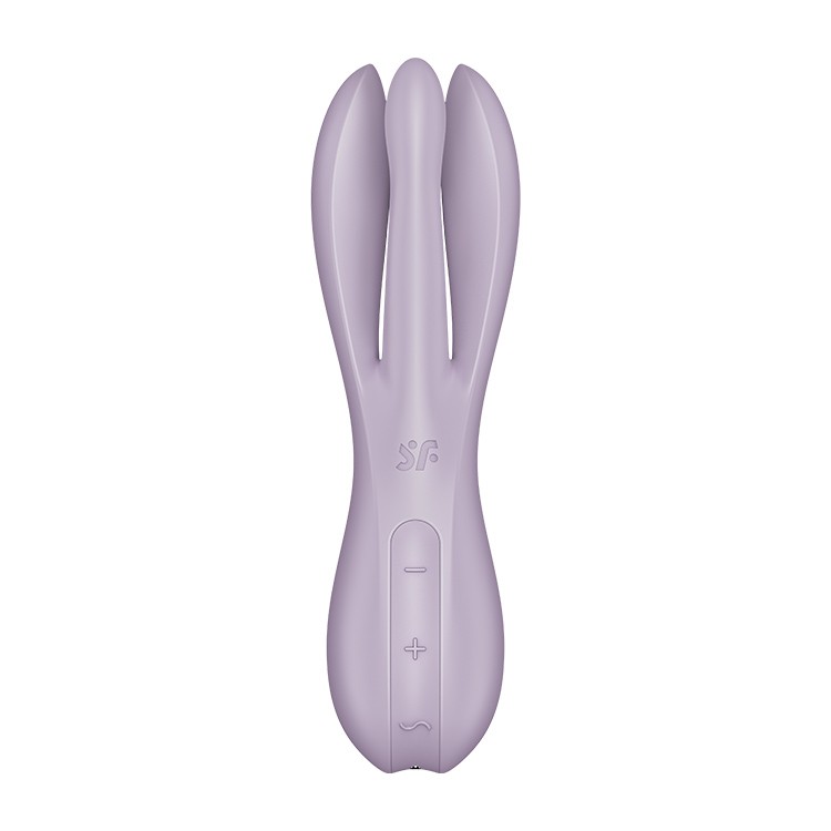 VIBRATEUR THREESOME 2 VIOLET SATISFYER