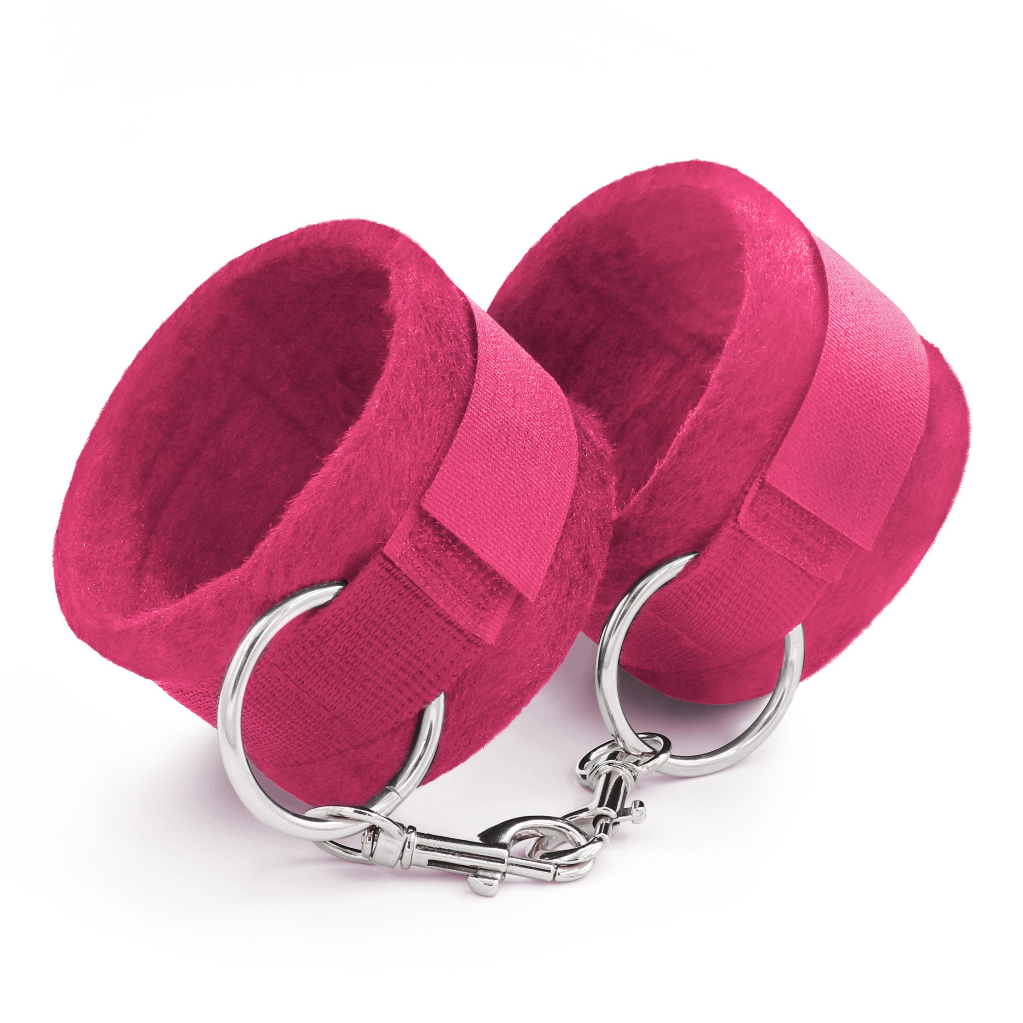 ESPOSAS DE VELCRO TOUGH LOVE CON CADENA DE 40CM EXTRA CRUSHIOUS ROSA