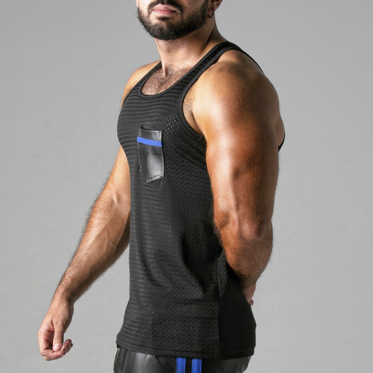 CAMISETA LOOK AT HARDER AZUL LOCKER GEAR