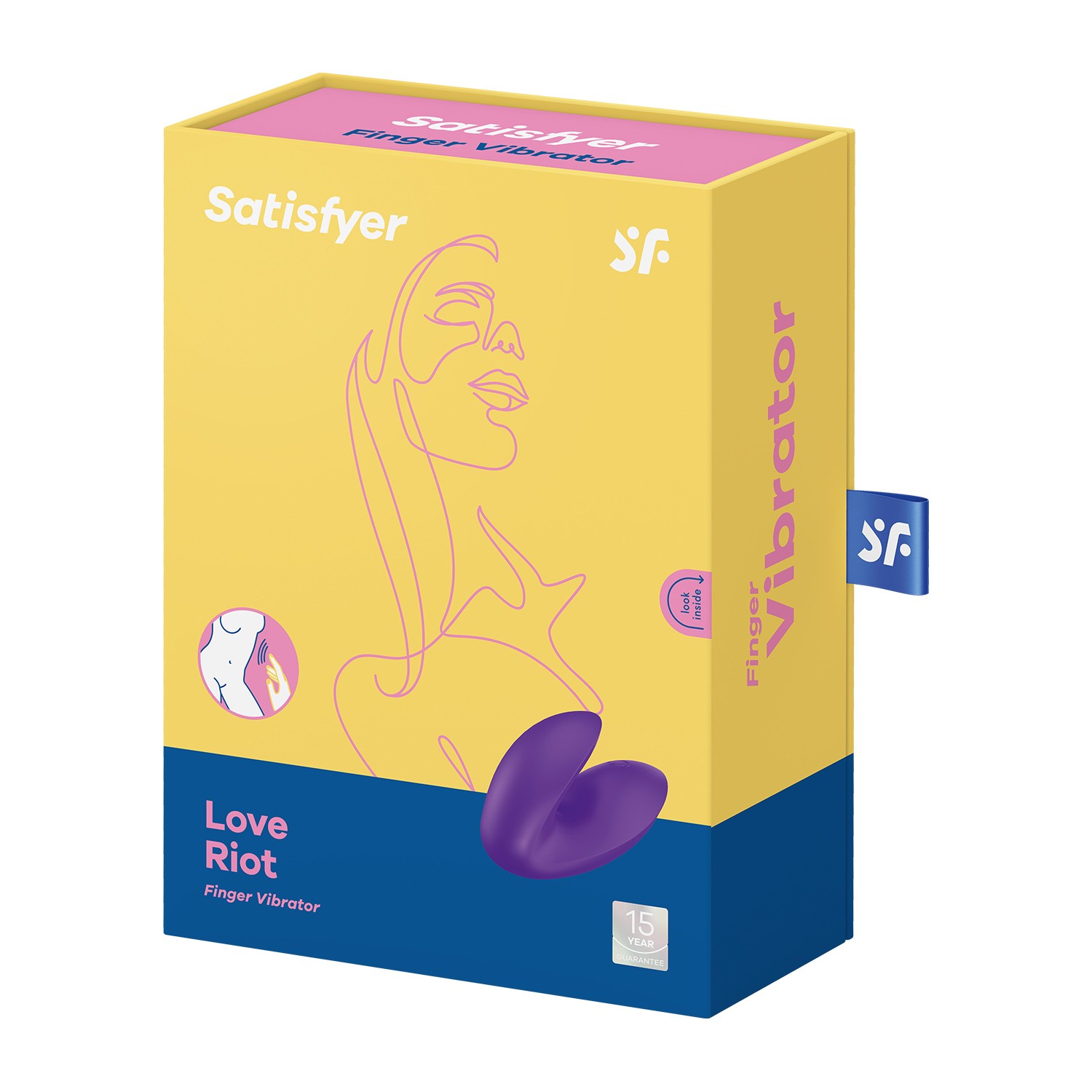 VIBRATEUR LOVE RIOT VIOLET SATISFYER