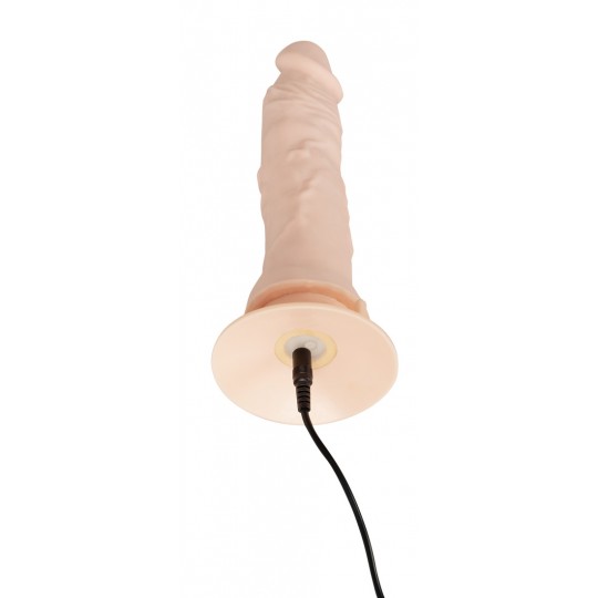 NATURE SKIN BENDABLE RC REALISTIC VIBRATOR WITH WIRELESS REMOTE CONTROL