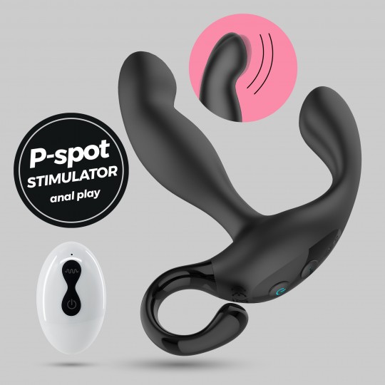 LOKI MASSEUR PROSTATIQUE RECHARGEABLE AVEC TÉLÉCOMMANDE CRUSHIOUS