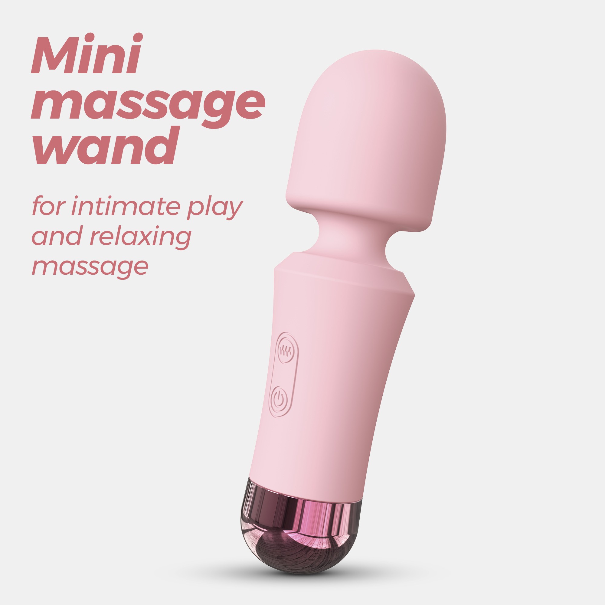 WANDA MINI BAGUETTE RECHARGEABLE ROSE CRUSHIOUS