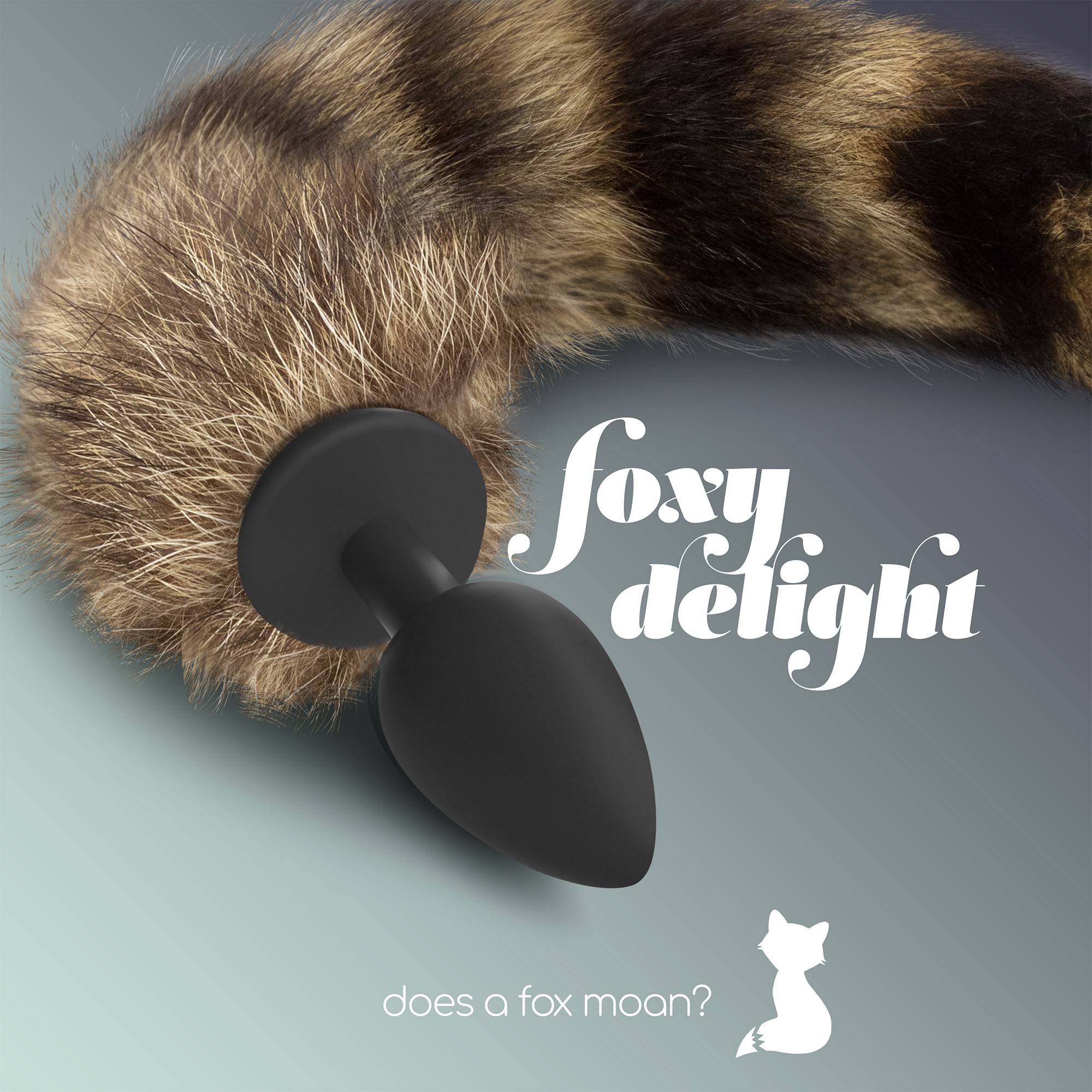 PACK DE 24 PLUG ANAL CON COLA FOXY DELIGHT SILICONA CRUSHIOUS