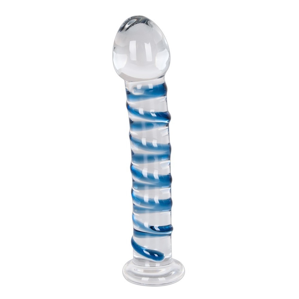 ARTS CLAIR BLEU GLASS DILDO - Excitasy