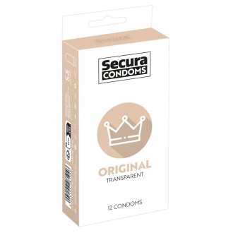 12 CONDONES ORIGINAL SECURA