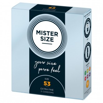 MISTER SIZE 53 MM CONDOMS