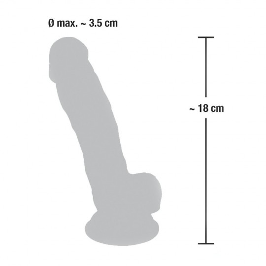 MEDICAL SILICONE DILDO